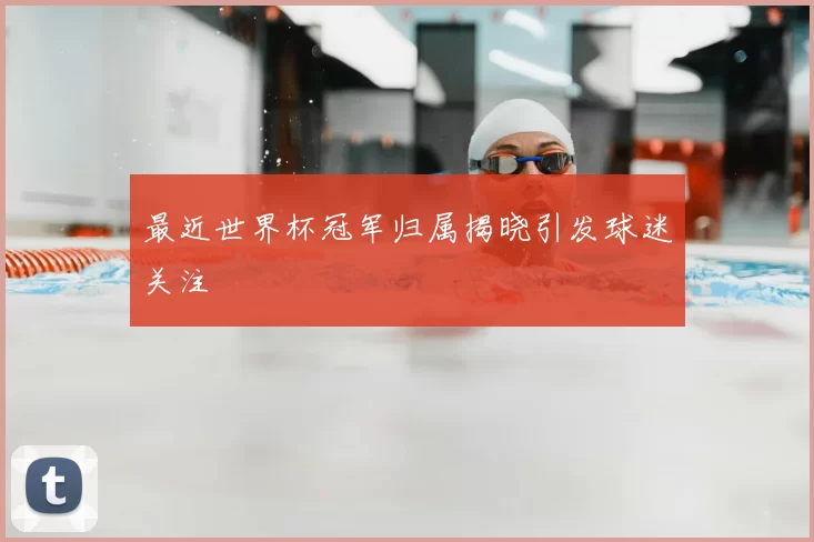 最近世界杯冠军归属揭晓引发球迷关注