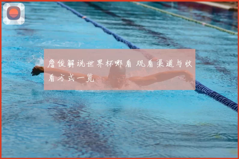 詹俊解说世界杯哪看 观看渠道与收看方式一览
